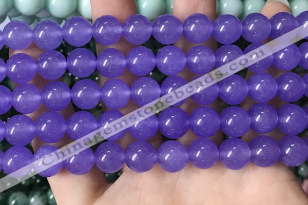 CCN6159 15.5 inches 10mm round candy jade beads Wholesale