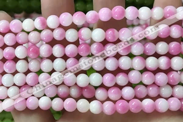 CCN6190 15.5 inches 6mm round candy jade beads Wholesale