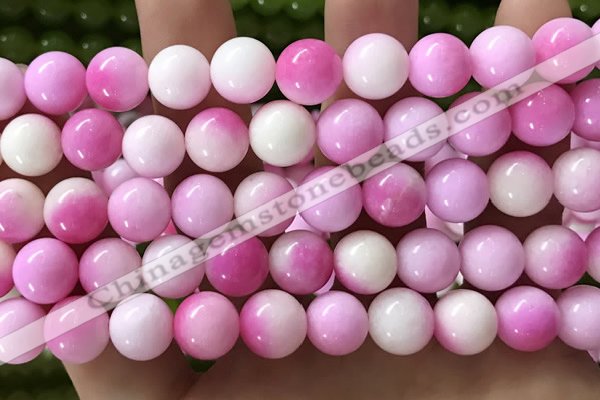 CCN6191 15.5 inches 10mm round candy jade beads Wholesale