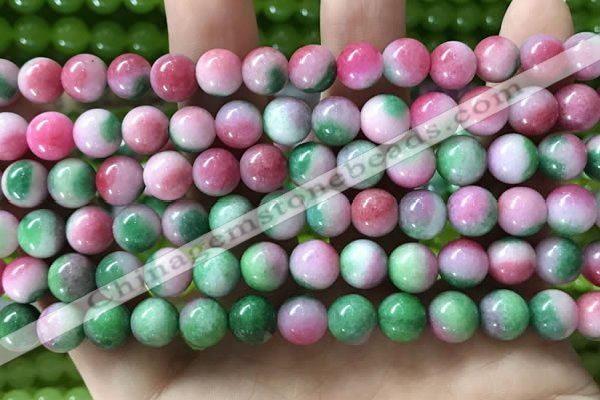 CCN6195 15.5 inches 8mm round candy jade beads Wholesale