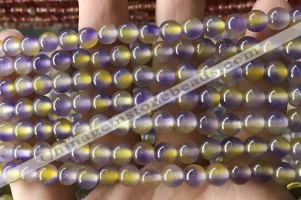 CCN6197 15.5 inches 6mm round candy jade beads Wholesale