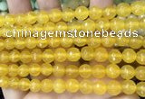 CCN6309 15.5 inches 8mm faceted round candy jade beads Wholesale