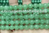 CCN6329 15.5 inches 8mm faceted round candy jade beads Wholesale