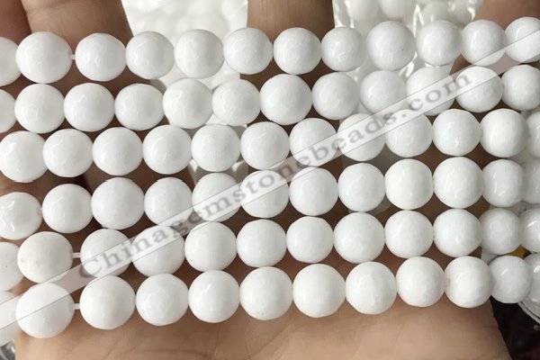 CCN6352 6mm, 8mm, 10mm, 12mm & 14mm faceted round candy jade beads