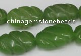 CCN683 15.5 inches 15*23mm carved oval candy jade beads wholesale