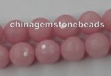 CCN752 15.5 inches 4mm faceted round candy jade beads wholesale