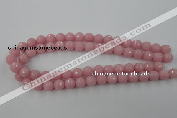 CCN752 15.5 inches 4mm faceted round candy jade beads wholesale