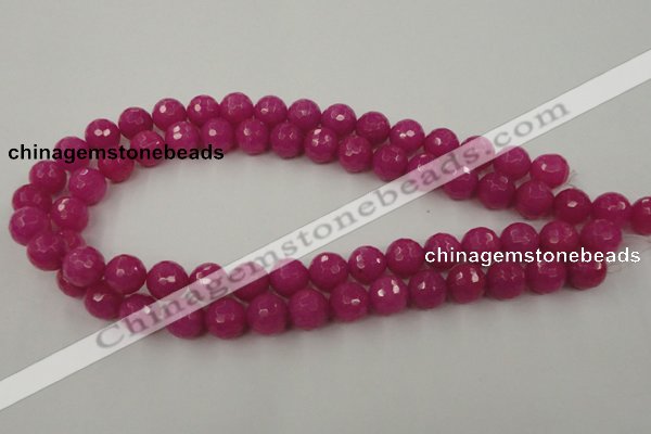 CCN754 15.5 inches 4mm faceted round candy jade beads wholesale