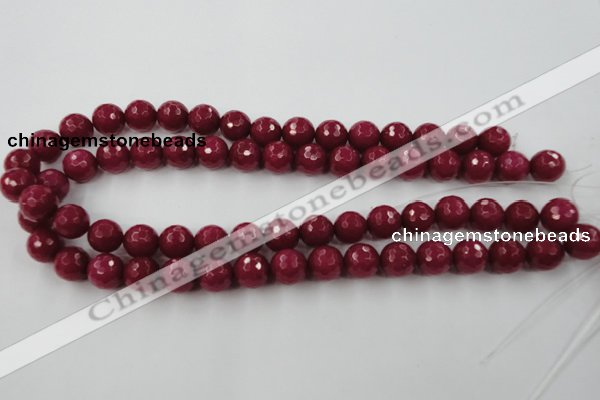 CCN757 15.5 inches 4mm faceted round candy jade beads wholesale