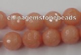 CCN758 15.5 inches 4mm faceted round candy jade beads wholesale