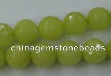 CCN760 15.5 inches 4mm faceted round candy jade beads wholesale