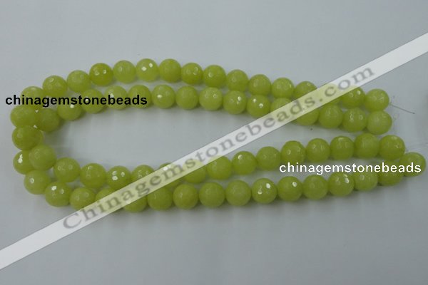 CCN760 15.5 inches 4mm faceted round candy jade beads wholesale