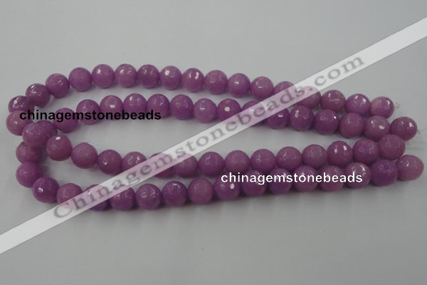 CCN761 15.5 inches 4mm faceted round candy jade beads wholesale