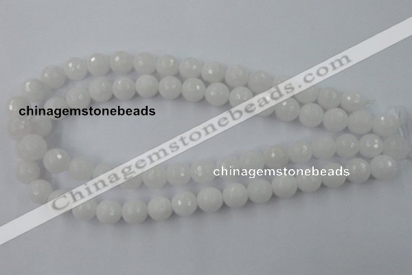 CCN768 15.5 inches 6mm faceted round candy jade beads wholesale