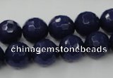 CCN782 15.5 inches 6mm faceted round candy jade beads wholesale