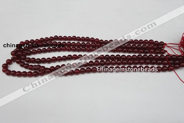 CCN83 15.5 inches 6mm round candy jade beads wholesale