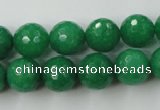 CCN831 15.5 inches 12mm faceted round candy jade beads wholesale