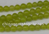 CCN87 15.5 inches 6mm round candy jade beads wholesale