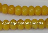 CCN91 15.5 inches 8*12mm rondelle candy jade beads wholesale