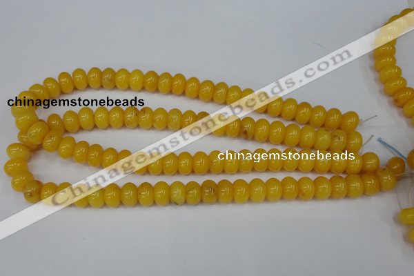 CCN91 15.5 inches 8*12mm rondelle candy jade beads wholesale