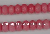 CCN92 15.5 inches 8*12mm rondelle candy jade beads wholesale