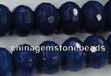 CCN940 15.5 inches 12*16mm faceted rondelle candy jade beads