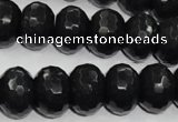 CCN941 15.5 inches 12*16mm faceted rondelle candy jade beads
