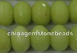 CCN949 15.5 inches 14*18mm faceted rondelle candy jade beads