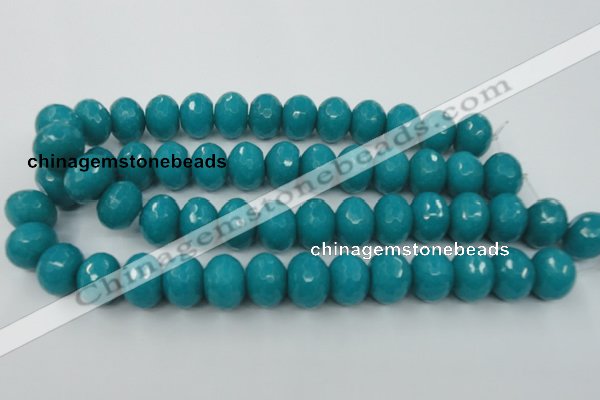 CCN952 15.5 inches 14*18mm faceted rondelle candy jade beads