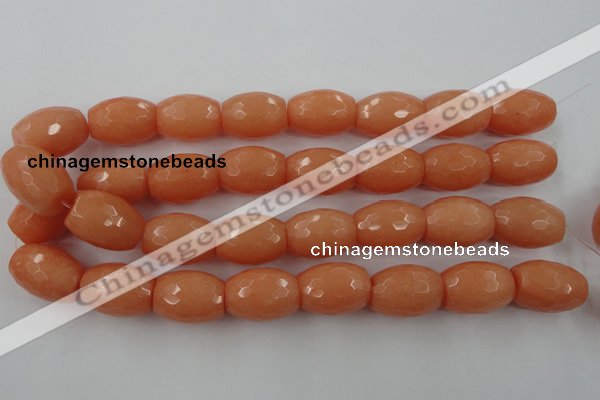 CCN959 15.5 inches 18*25mm faceted drum candy jade beads