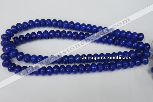 CCN96 15.5 inches 8*12mm rondelle candy jade beads wholesale