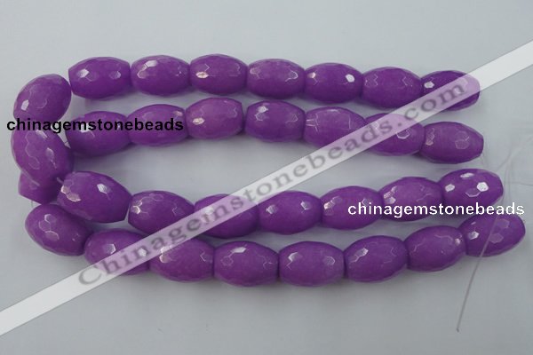 CCN961 15.5 inches 18*25mm faceted drum candy jade beads