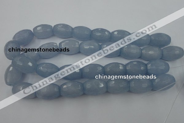 CCN966 15.5 inches 18*25mm faceted drum candy jade beads