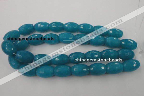 CCN968 15.5 inches 18*25mm faceted drum candy jade beads
