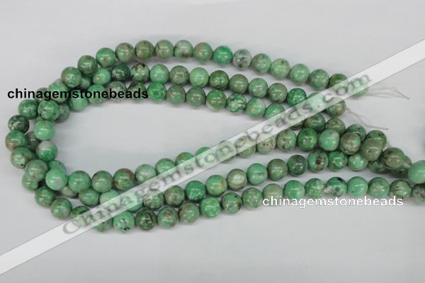 CCO103 15.5 inches 10mm round dyed natural chrysotine beads