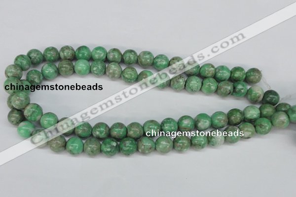 CCO104 15.5 inches 12mm round dyed natural chrysotine beads