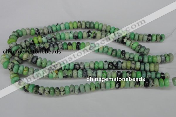 CCO15 15.5 inches 6*10mm rondelle natural chrysotine beads