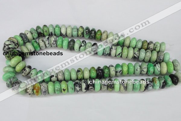 CCO16 15.5 inches 6*12mm rondelle natural chrysotine beads