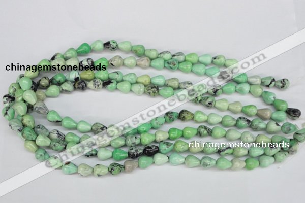 CCO20 15.5 inches 8*10mm teardrop natural chrysotine beads