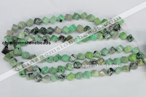 CCO28 15.5 inches 8*8mm cube natural chrysotine beads