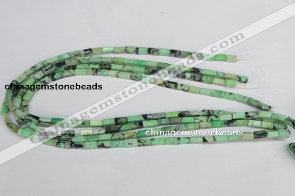 CCO29 15.5 inches 4*8mm cuboid natural chrysotine beads