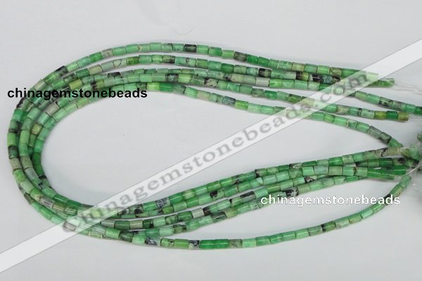 CCO30 15.5 inches 4*6mm column natural chrysotine beads