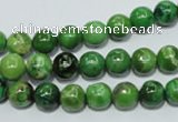 CCO302 15.5 inches 8mm round dyed chrysotine beads wholesale