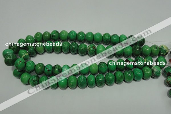 CCO315 15.5 inches 13*18mm rondelle dyed chrysotine beads wholesale