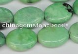 CCO37 15.5 inches 15*20mm oval natural chrysotine beads