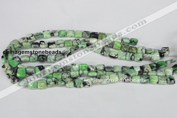 CCO40 15.5 inches 10*10mm square natural chrysotine beads