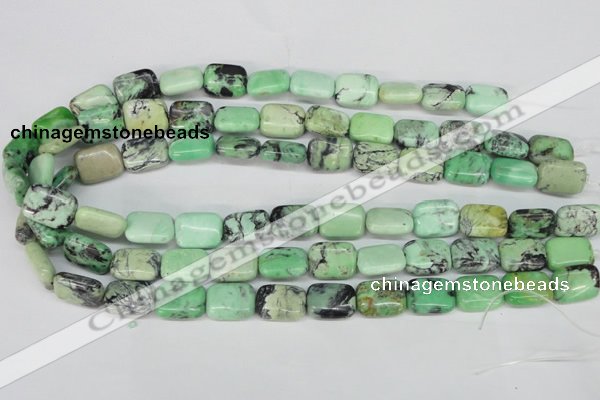 CCO42 15.5 inches 12*16mm rectangle natural chrysotine beads