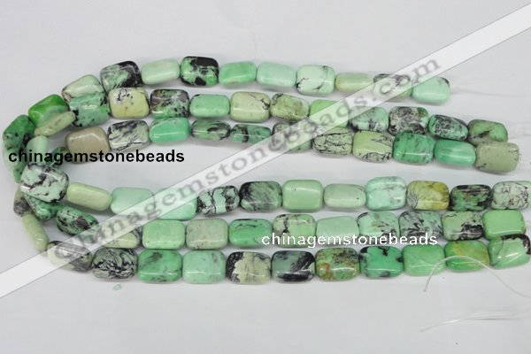 CCO43 15.5 inches 13*18mm rectangle natural chrysotine beads