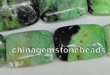 CCO45 15.5 inches 18*25mm rectangle natural chrysotine beads