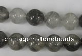 CCQ304 15.5 inches 12mm round cloudy quartz beads wholesale